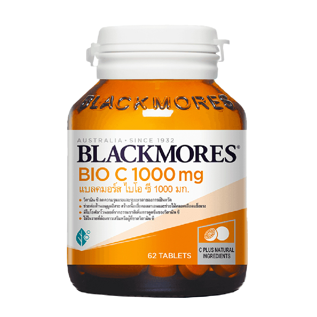 BLACKMORES VITAMINS BIO C 1000 MG TABLETS 62'S