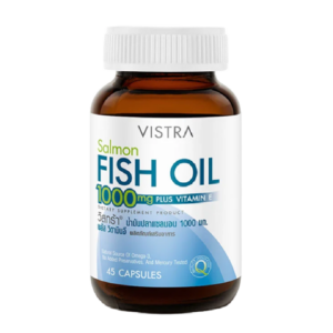VISTRA Salmon Fish Oil 1000 mg Plus Vitamin E